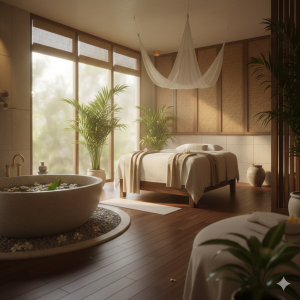 Luxury spa in Pererenan Bali